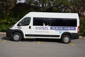 Dignity transportation Full Size Van Dignity transportation Full Size Van