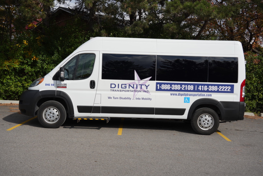 Dignity transportation Full Size Van (Enlarged)